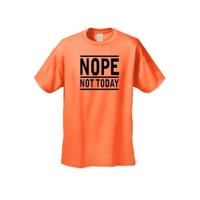 Men S T Shirt Funny Nope Not Today Adult Sex Humor Tee No Means No S 5xl Overstock