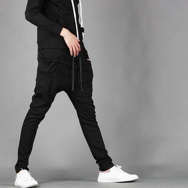 Shop Mens Casual Jogger Dance Sportwear Baggy Harem Pants Slacks