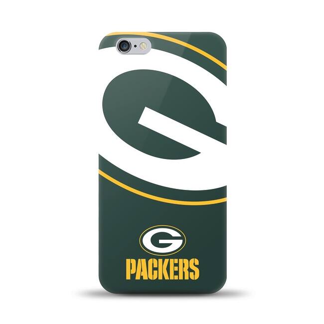 Shop Iphone 6 Plus Nfl Oversized Snap Back Tpu Case Green Bay Packers Overstock 11707766