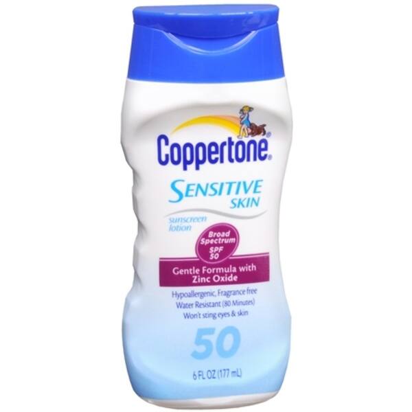 coppertone sensitive skin spf 50