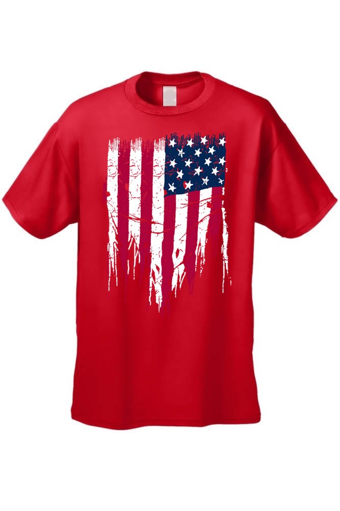 red white and blue tee shirts