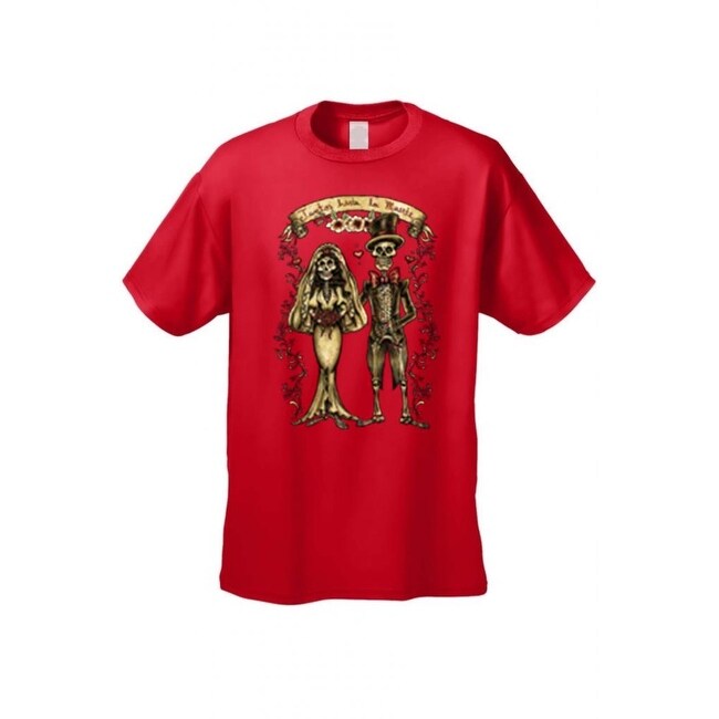 Shop Men's T-Shirt Hasta Que La Muerte Nos Separe Till ...