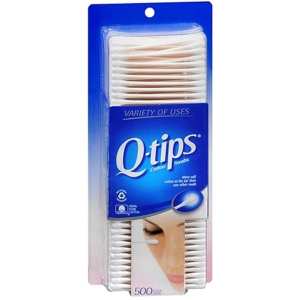 Q-tips Cotton Swabs (500 Each)