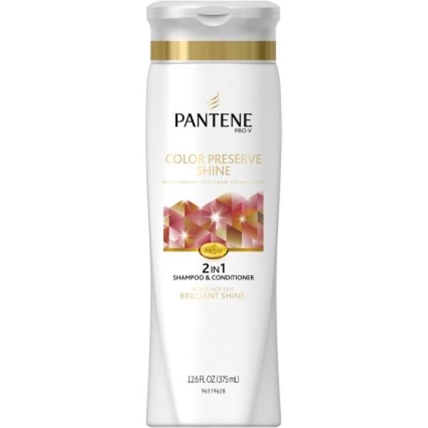 Pantene Pro V Color Preserve Shine 2 In 1 Shampoo Conditioner 12 6 Oz Overstock 11674991 Pack Of 2