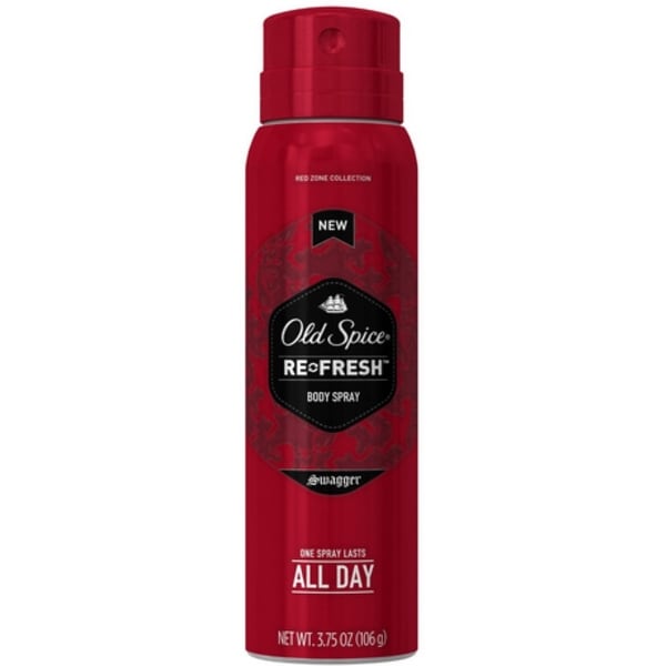 Old Spice Re-Fresh Body Spray, Swagger 3.75 oz