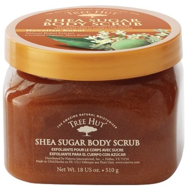 Tree Hut Shea Sugar Scrub, Hawaiian Kukui 18 oz