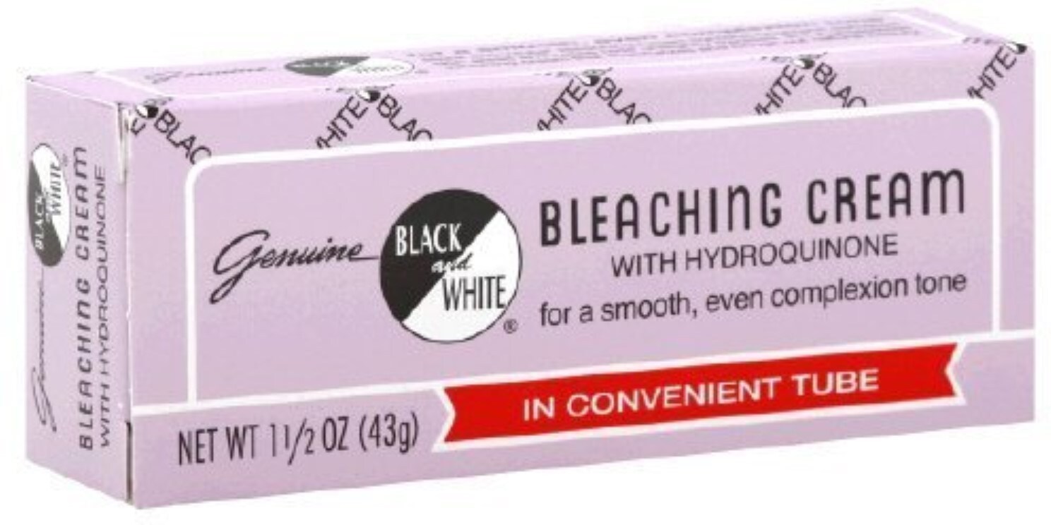 Black & White w/Hydroquinone Bleaching Cream 1.5 oz Overstock 11675859