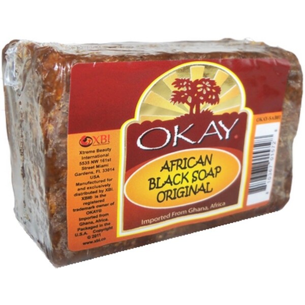 Shop Okay 8-ounce African Black Soap Original - Free ...