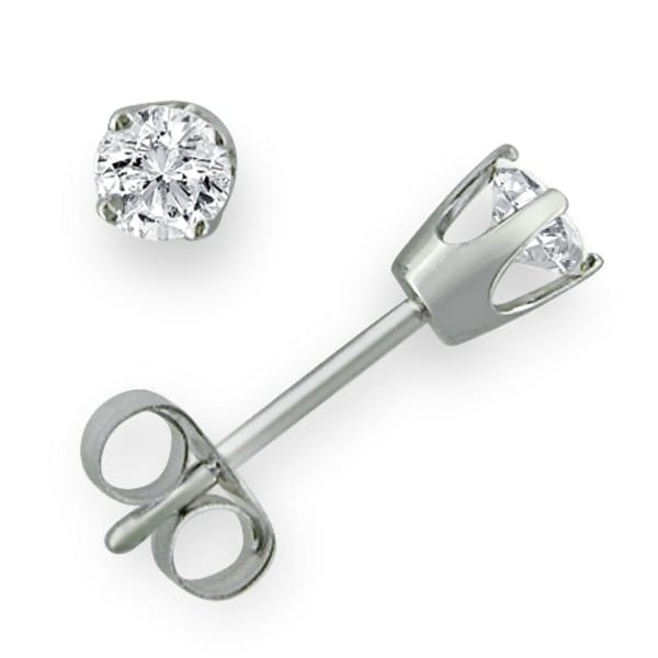 Amanda Rose 1 3ct Tdw Round Diamond Stud Earrings In 14k Gold Amanda Rose 1 3ct Tdw Round Diamond Stud Earrings In 14k Gold