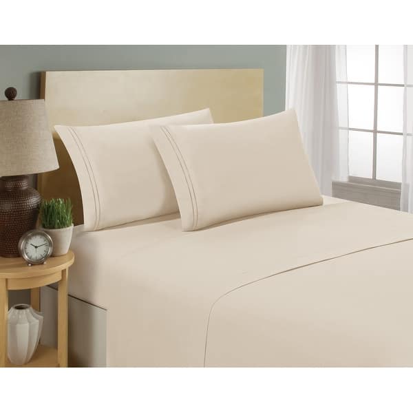 Shop Hc Collection Premium 1500 Series Bed Sheets Hotel Quality