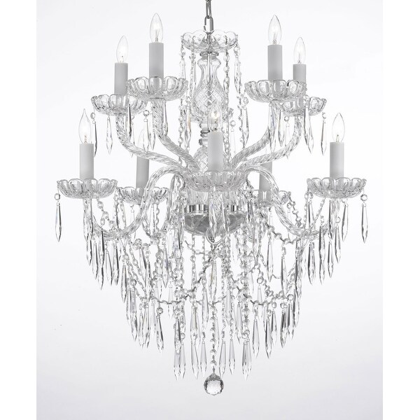 Shop Crystal Icicle Waterfall Dining Room Chandelier Lighting