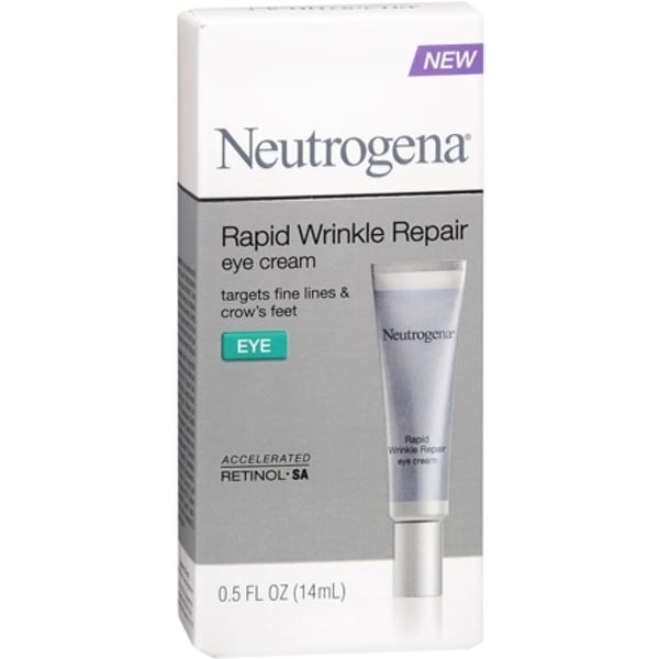 Shop Neutrogena Rapid Wrinkle Repair Eye Cream 0.50 oz Free Shipping
