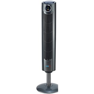 Lasko LKO-2515 38 Inch 3 Speed Electric Remote Controlled Wind Tower Fan,  Black - 10.9 - On Sale - Bed Bath u0026 Beyond - 35663208