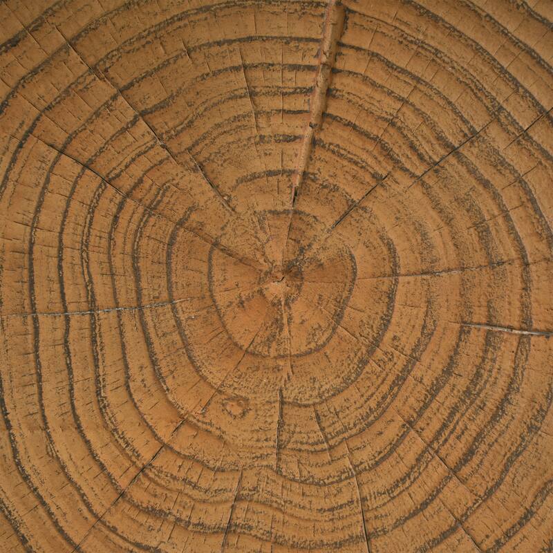 Christopher Knight Home Thespis Patio MGO and Fiberglass Wood Look Side Table - Light Brown