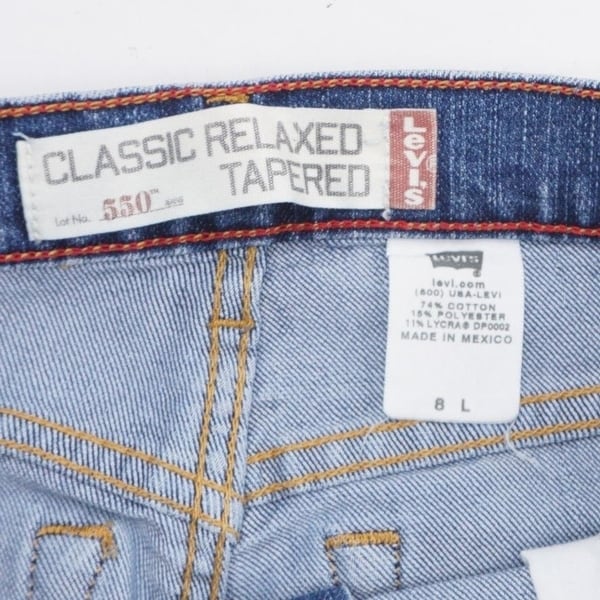 womens levis 550 relaxed tapered