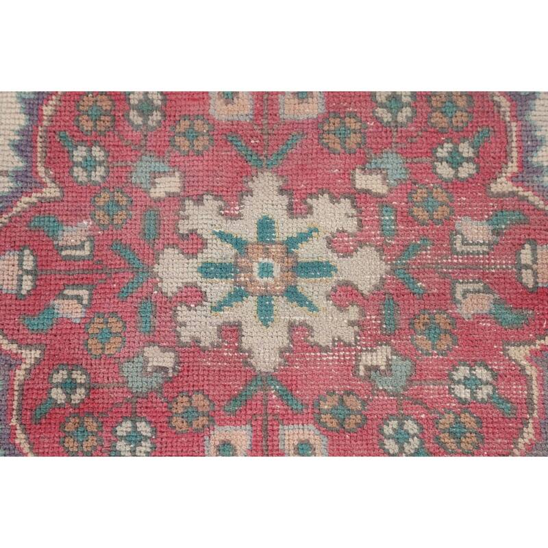 Tabriz Persian Accent Rug Hand-Knotted Wool Carpet - 3'2"x 4'7"