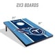 preview thumbnail 2 of 5, Tennessee Titans NFL Compact 2x3 Tailgate Cornhole Board Set