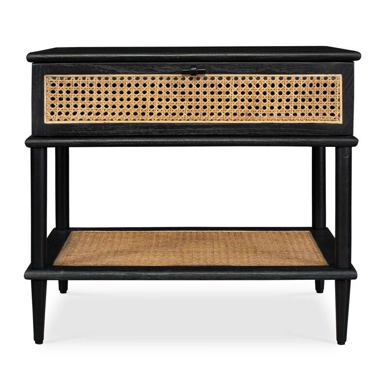 Uttermost Coast Rattan Side Table - Brown