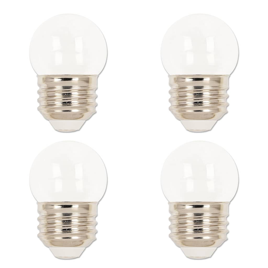 Westinghouse Lighting 1-Watt (10-Watt Equivalent) Clear S11 LED Light Bulb, Medium Base, 4 Pack - 4-Pack