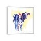 preview thumbnail 10 of 16, iCanvas "Holstein I" by Aimee Del Valle Framed Canvas Print White - 12x12