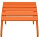 preview thumbnail 125 of 156, Aderson Outdoor Poly Adirondack Chair With Ottoman And Side Table 12-Piece Set