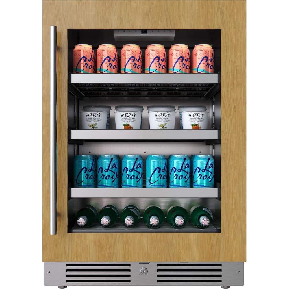Landmark L3124UI1BGRH 24" Wide 154 Can Capacity Beverage Cooler with