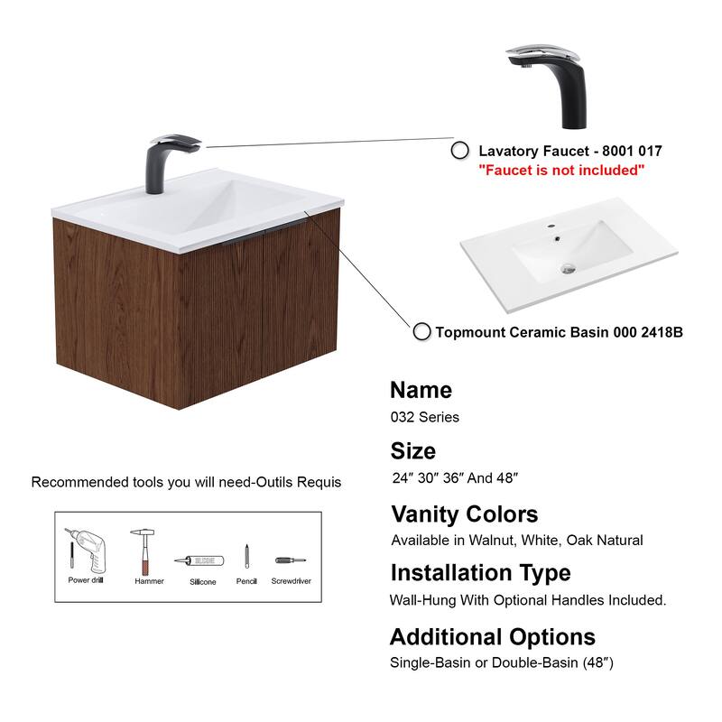 Dillon 24" Single Vanity Set