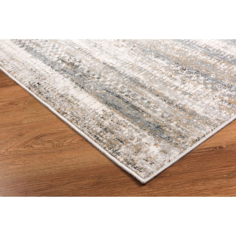 Christian Abstract Striped Area Rug
