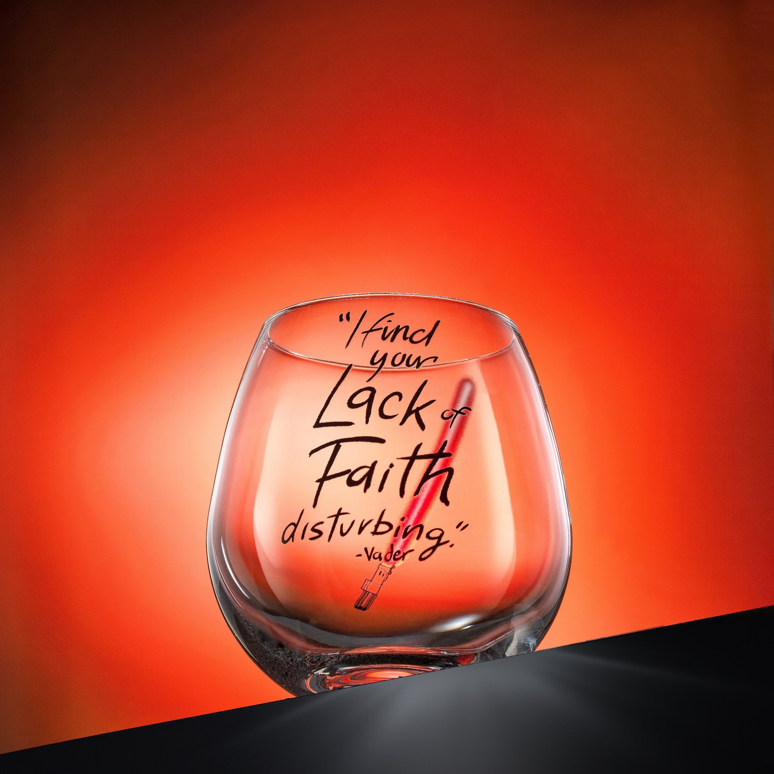 Star Wars New Hope Lightsaber Stemless Drinking Glass15 eBay