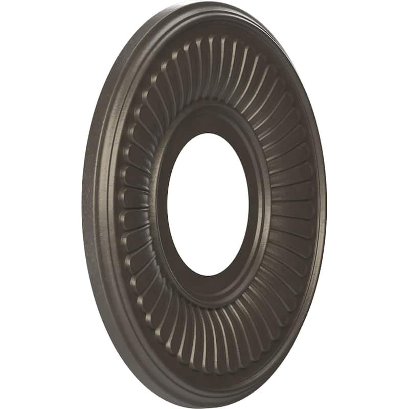 3 1/2" Inside Diameter - Berkshire Thermoformed PVC Ceiling Medallion