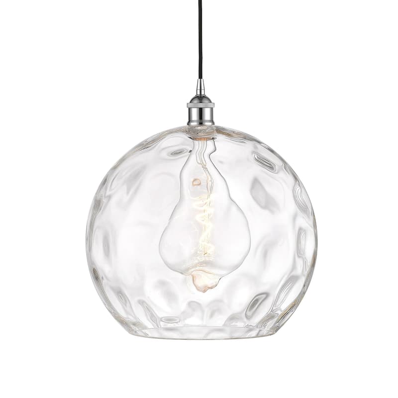 Innovations Lighting 616-1P-16-13 Athens Pendant Athens 13" Wide - Polished Chrome / Clear Water Glass
