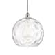 Option Polished Chrome / Clear Water Glass