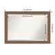 preview thumbnail 46 of 68, Beveled Bathroom Wall Mirror - Alta Frame