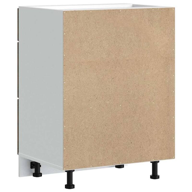 vidaXL Kitchen Base Cabinet Brown Oak Engineered Wood - 18.1 x 23.6 x 32.1