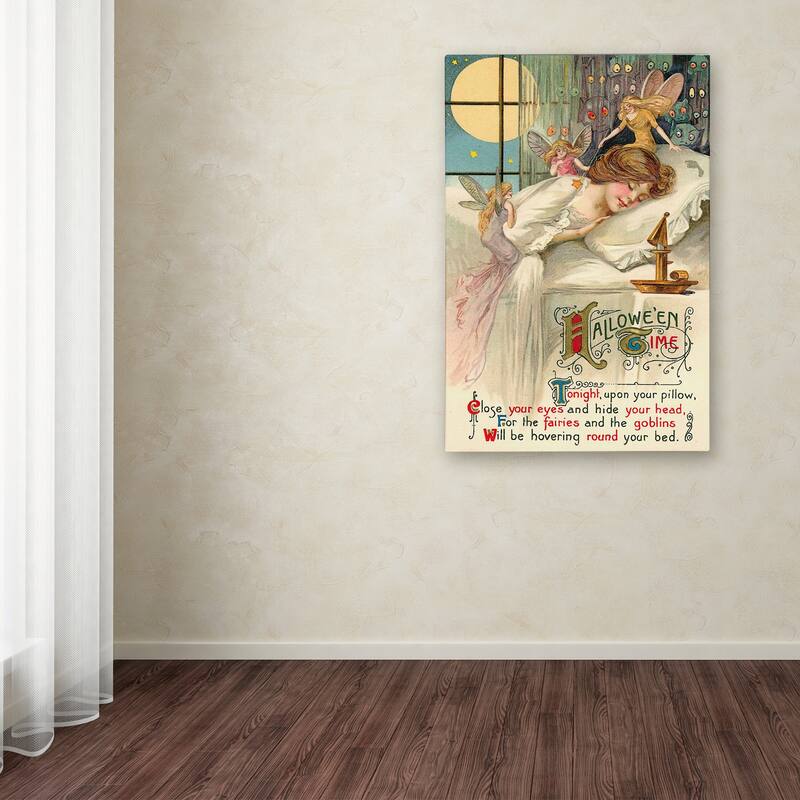 Vintage Apple Collection 'Halloween Thirteen' Canvas Art