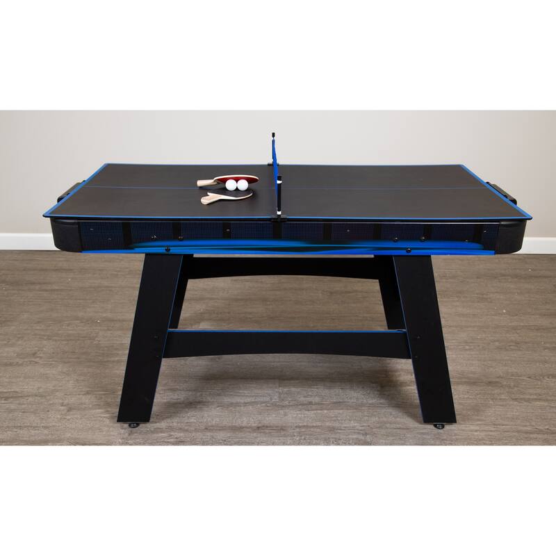 Hathaway Bandit 5-ft Air Hockey Table with Table Tennis Top