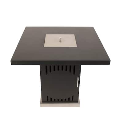 Pleasant Hearth Halifax Gas Fire Pit Table - N/A