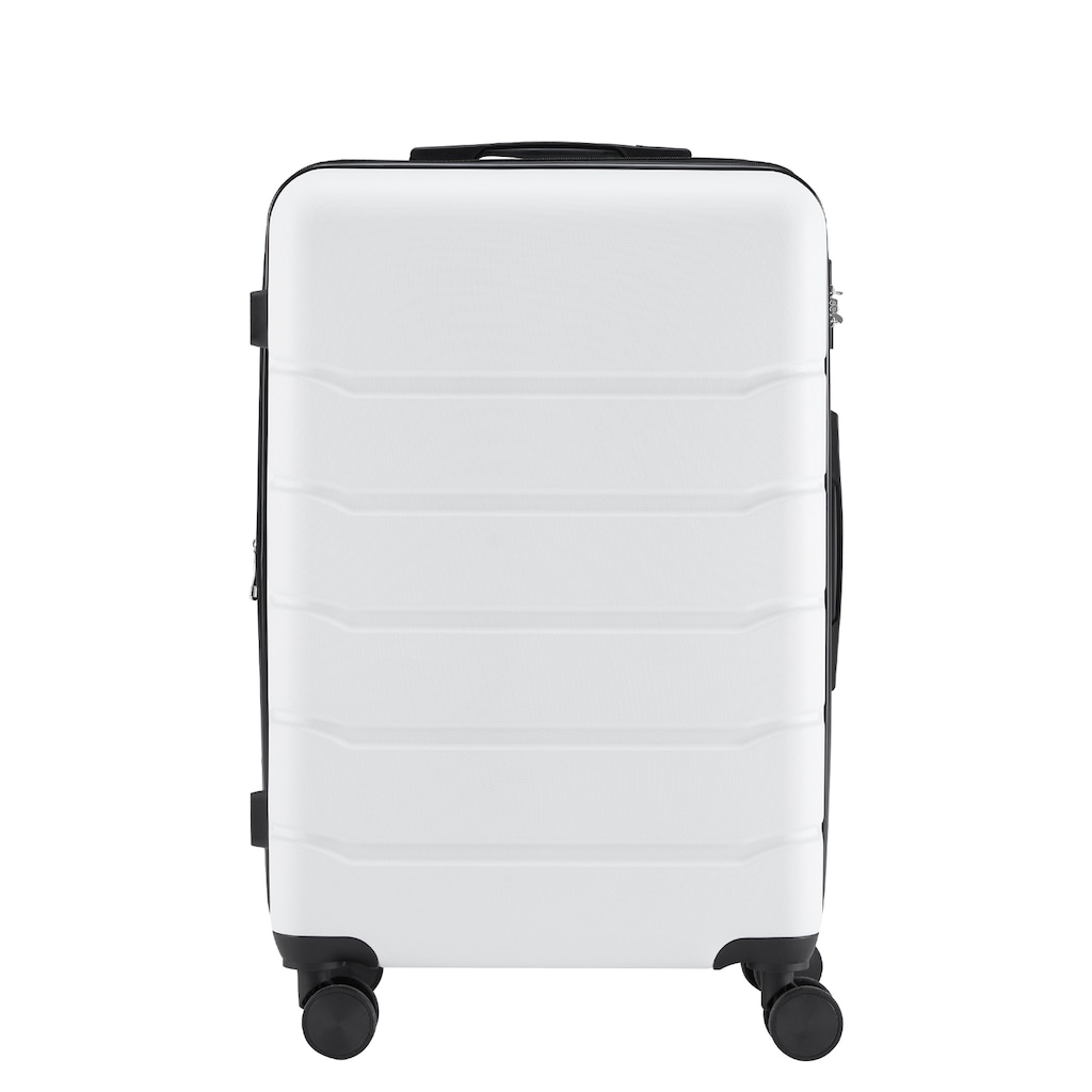 Lightweight Hardside Luggage with Rotating Wheels & TSA lock and Retractable Handle