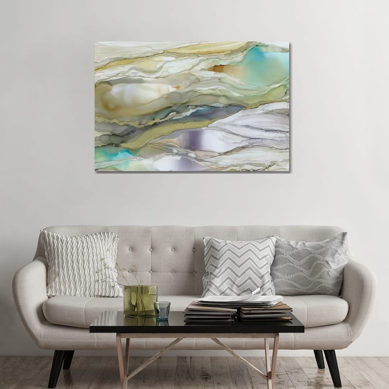 iCanvas "Marbled Glass III" by Carol Robinson Canvas Print - 32x48x1.5
