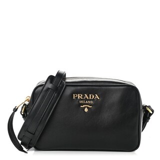 prada black camera bag