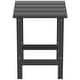 preview thumbnail 46 of 69, POLYTRENDS Laguna All Weather Poly Outdoor Side Table - Square