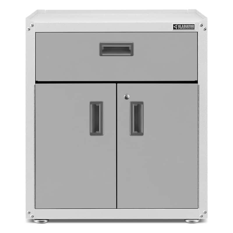 Gladiator GarageWorks Ready-to-Assemble 3/4 Door Wall GearBox - Everest White