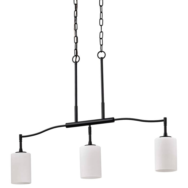 Nuvo Lighting 60/8208 Liam 3 Light 36" Wide Linear Pendant - Matte Black