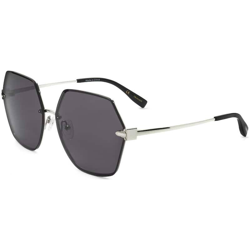 Trussardi Women's 62mm Palladium Sunglasses STR452FL-003AS-62