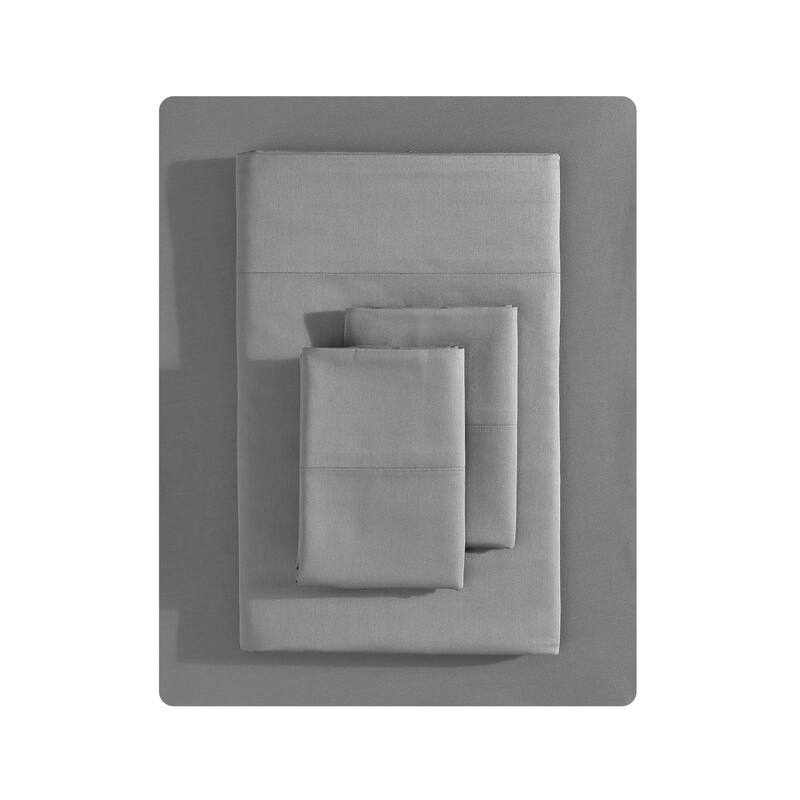 Vera Wang T800 Sateen Solid CVC Sheet Set