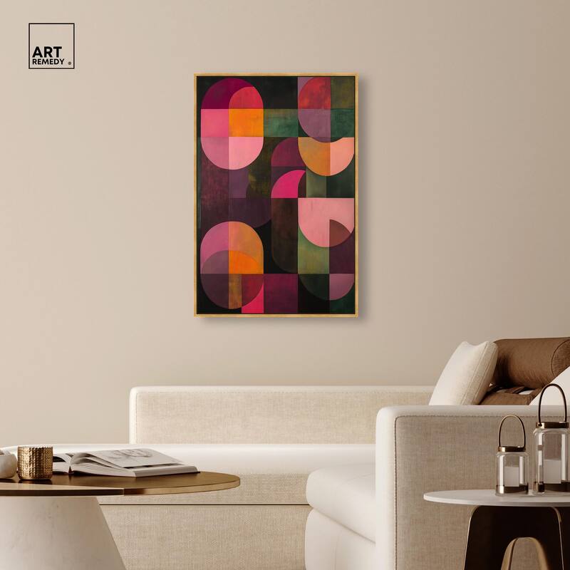 Bauhaus Romance Canvas by Art Remedy