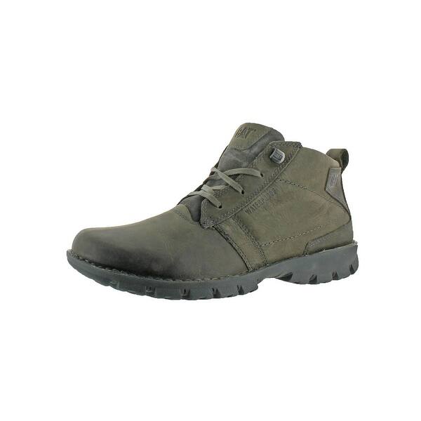 Shop Cat Footwear Mens Elston Wp Waterproof Boots Leather Casual