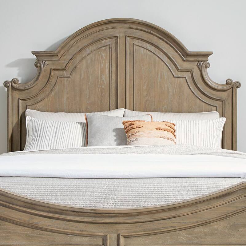 Magnolia Manor Panel Bed, Dresser and Mirror Set