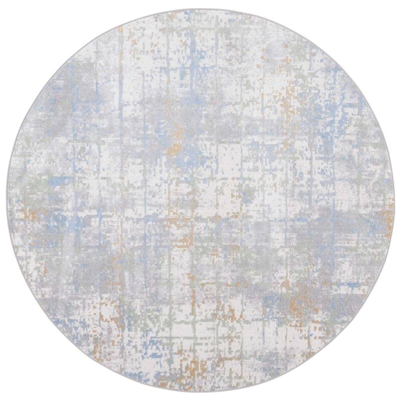 SAFAVIEH Bayside Machine Washable Hannemarie Modern Abstract Rug