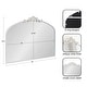 preview thumbnail 162 of 174, Kate and Laurel Arendahl Traditional Baroque Arch Wall Mirror